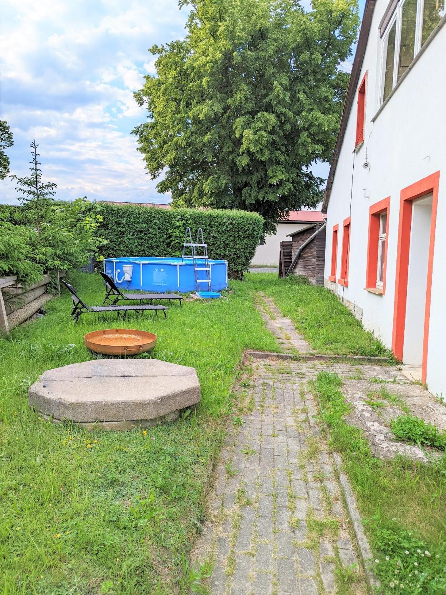 리흐텐하인 W4 - Urlaubsmagie- Pool, Terrasse, Barbecue 아파트 외부 사진
